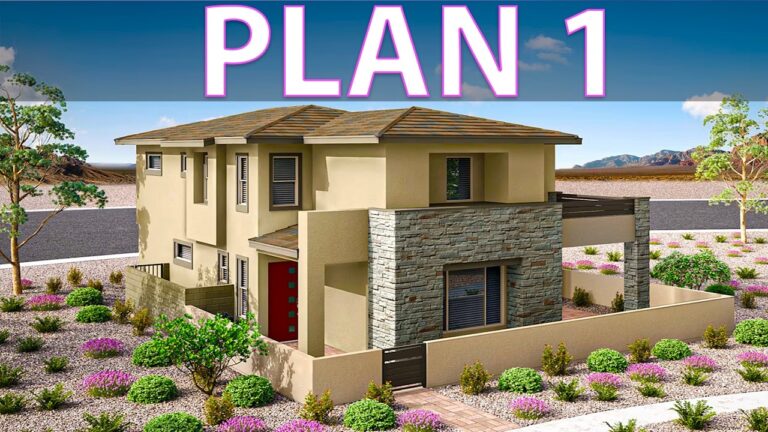 Plan 1 at Aberdeen Tri Pointe Home in Summerlin | New Las Vegas Homes for Sale