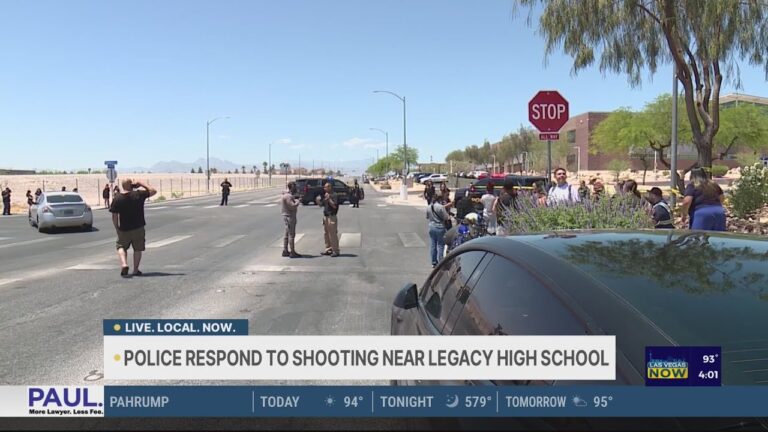 Possible armed suspect near Legacy High School leads to lockdown: North Las Vegas Police