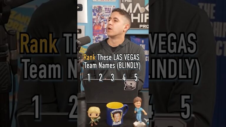 RANK THESE LAS VEGAS TEAM NAMES (BLINDLY) #shorts #basketball #nba #lasvegas