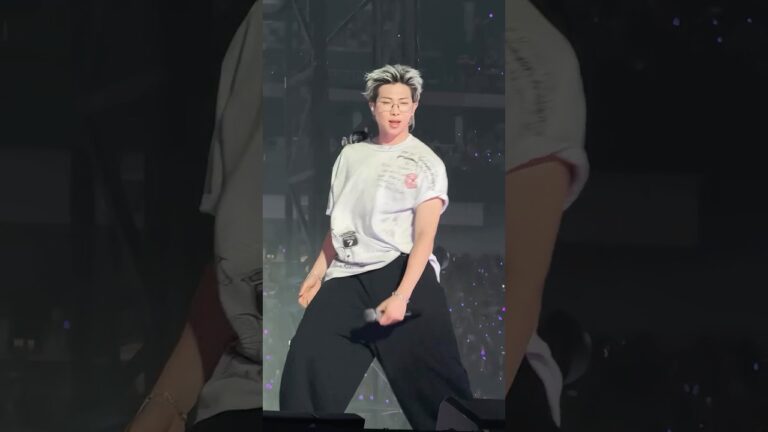 RM black swan Las Vegas day 2 #bts #방탄소년단 #namjoon #rm #bts_arirang #bts_tour