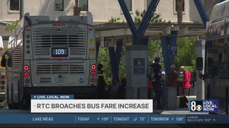 RTC, in need of money, turns to its Las Vegas passengers for additional bus fare