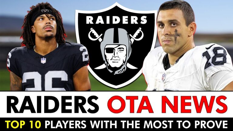 Raiders OTA News + Top 10 Las Vegas Raiders With The Most To Prove At OTAs Practice