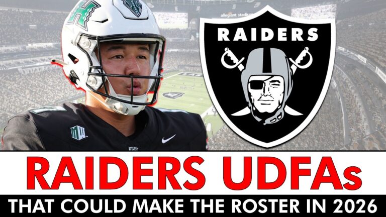 Raiders UDFAs That Could Make The 53-Man Roster For Las Vegas In 2026 Ft. Roman Hemby