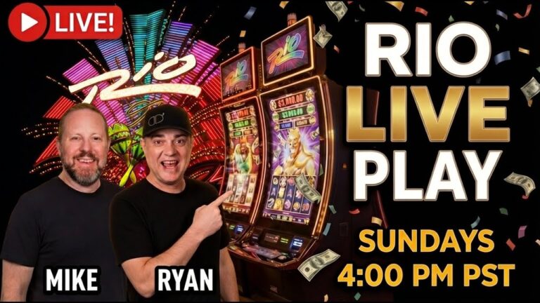 Rio Las Vegas Slots LIVE | Sunday Spins