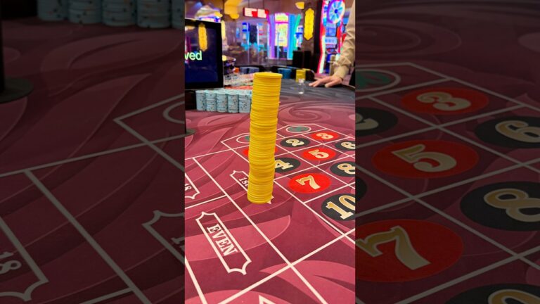 Risking it all on one Roulette spin in Las Vegas