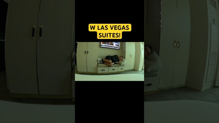 Room Tour: W Las Vegas Suite + Who Sleeps Where?!