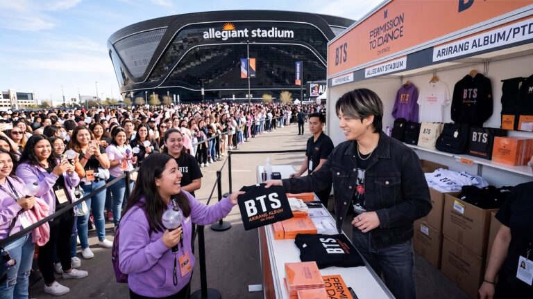 SO BAD! Jungkook Merchandise Sold Out in a Second, Las Vegas Comes to a Total Standstill!