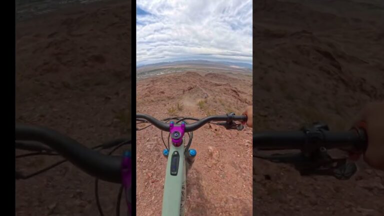 Scenic view bootleg canyon las vegas #mtb #mtbreview #pinoyemtb #trailriders