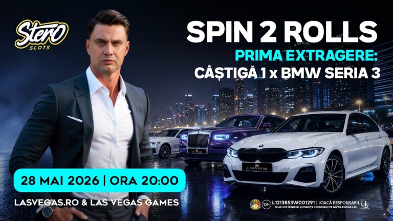 Spin 2 Rolls | Extragerea #1 – Câștigă 1x BMW Seria 3
