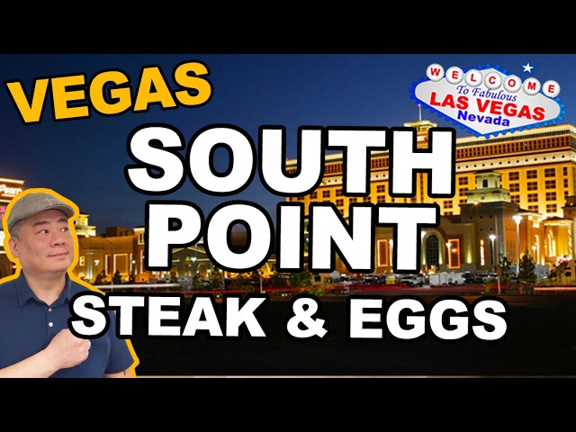 Steak & Eggs at Coronado Cafe, South Point Casino. Las Vegas