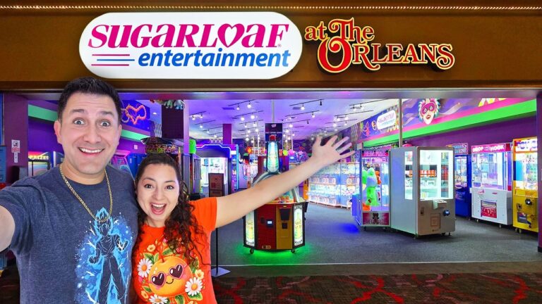 Sugarloaf Entertainment Arcade at The Orleans Las Vegas!