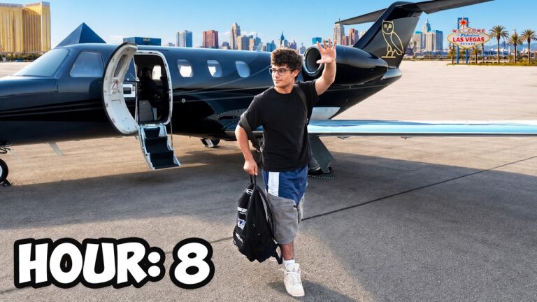 Surviving 24 Hours In Las Vegas!