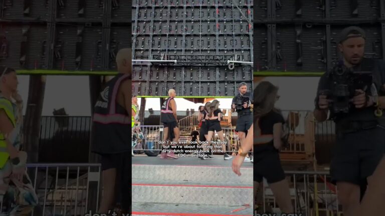 THIS is What it’s Like Backstage of EDC Las Vegas | Laidback Luke