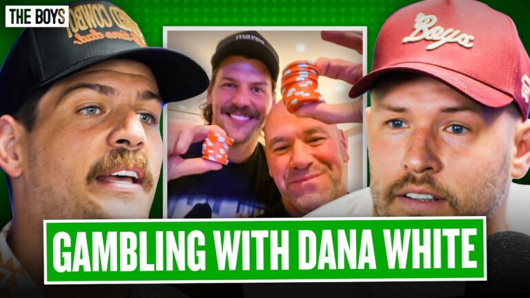 Taylor Lewan on Gambling w/ Dana White + Meeting Travis Pastrana in Vegas | Bussin’