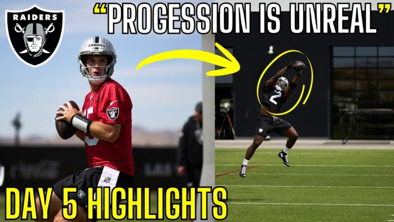 The Las Vegas Raiders Are COOKING At OTAs… | Fernando Mendoza, Kirk Cousins Day 5 OTAs |
