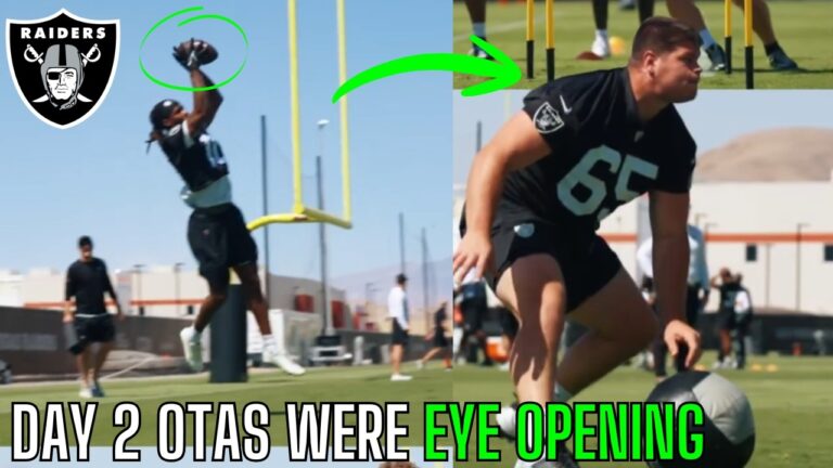 The Las Vegas Raiders Day 2 Of OTAs Highlights Are SICK… | Fernando Mendoza & Kirk Cousins |