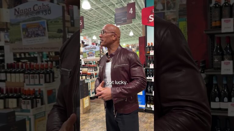 The Rock Surprise Visit to Total Wine & More | Las Vegas