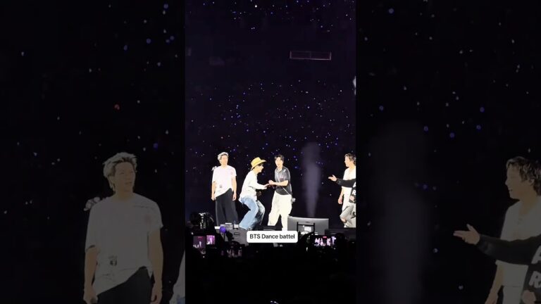 The dance battle is always impressive | Las Vegas Day 2. #bts #arirang #dynamite #btsconcert