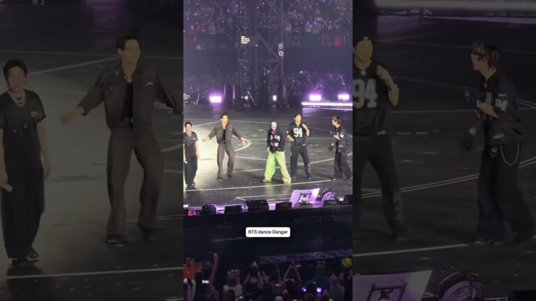 They still remember this dance | DANGGER Las Vegas D4. #bts #arirang #danger #lasvegas