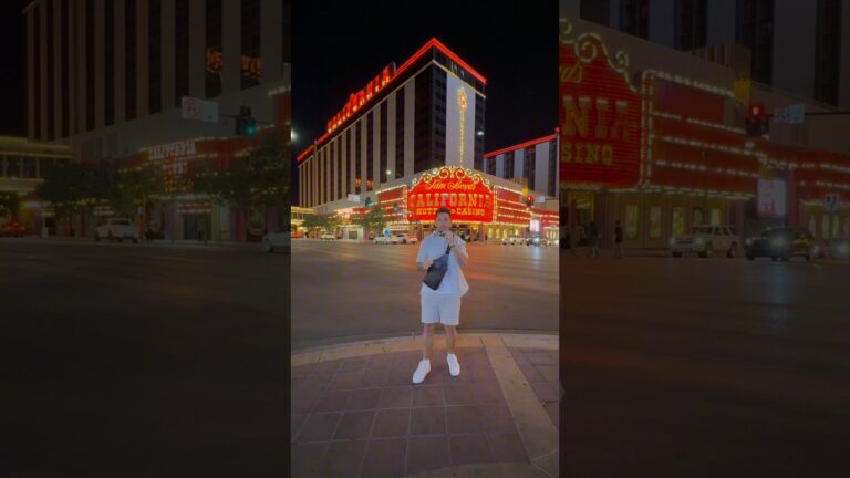 This is the California Hotel & Casino in Las Vegas (1 Block From The Fremont Street Experience)