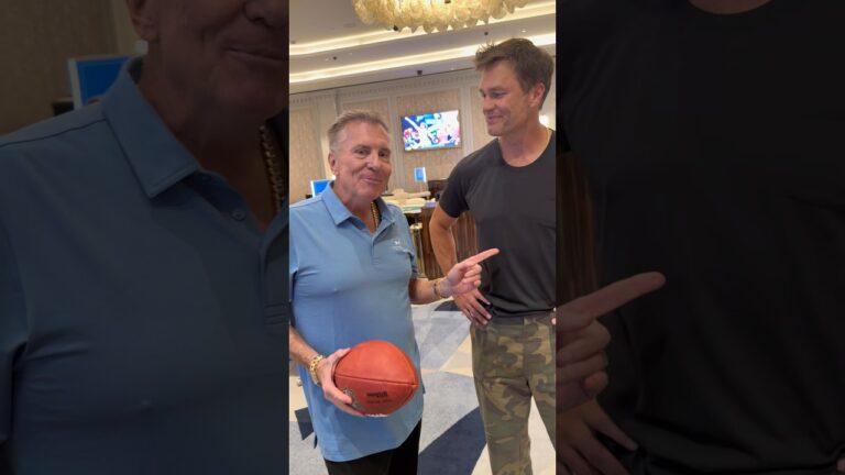 Tom Brady Threw Me A $12,000 Pass #lasvegas #raiders