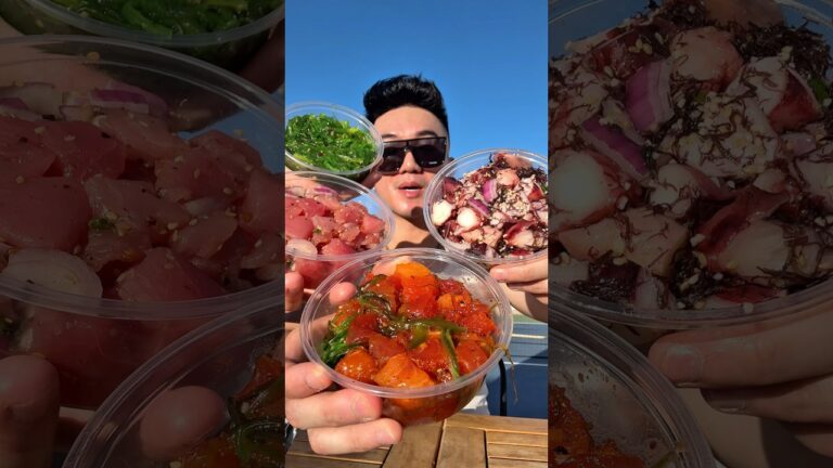 Trying some of THE BEST poke in North Las Vegas at Poke Express #shorts