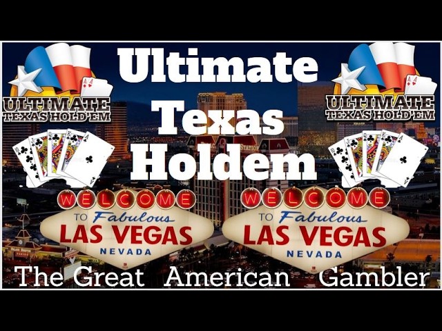 Ultimate Texas Holdem from Las Vegas, Nevada!