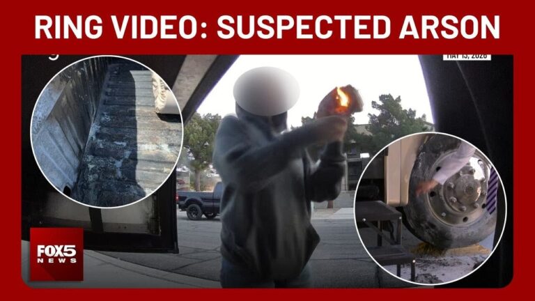 VIDEO: Las Vegas RV park residents on alert after suspected arsons