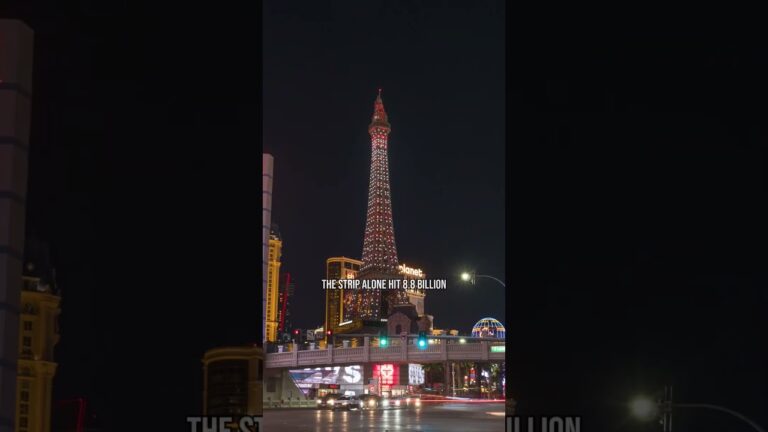 Vegas Had Its Worst Tourism Year — Casinos Set a Record  #LasVegas #VegasCasinos