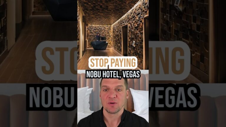 Vegas Reality: Nobu Hotel Las Vegas