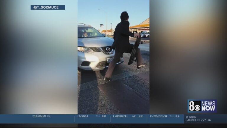 Video appears to show Las Vegas man hit at Chinatown crosswalk