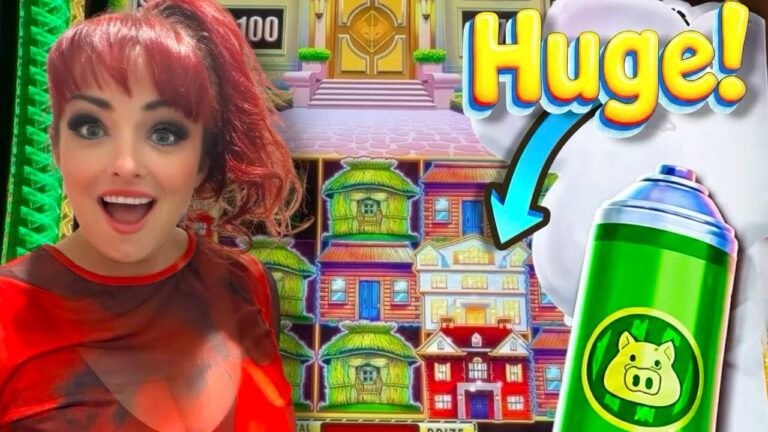 WE ALL STOOD IN SHOCK!! SUPER MANSION!! JACKPOT! New LAS VEGAS SLOT GAME!