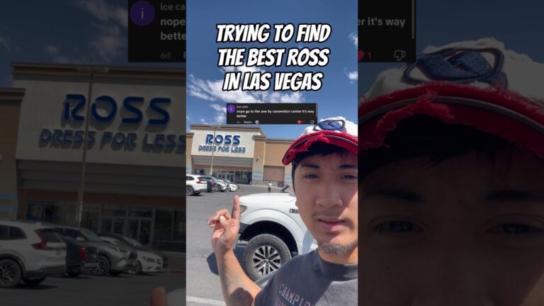WHERE IS THE BEST ROSS IN LAS VEGAS? #ross #lasvegas #sneakers #shopping #rossfinds