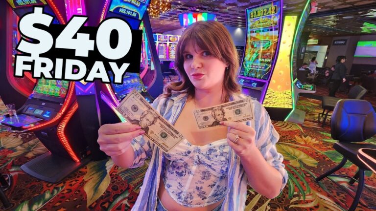 We Tried the $40 Slot Strategy at El Cortez Las Vegas!
