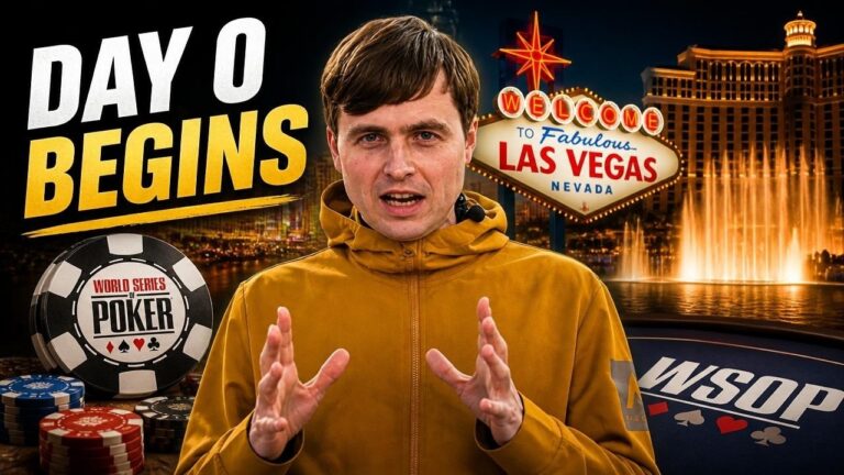 Welcome to Las Vegas! 🌞 WSOP 2026 Day #0 | Martin Kabrhel Vlog