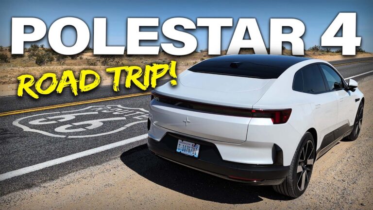 What is it like road tripping a Polestar 4? We find out on an EV road trip to Las Vegas!
