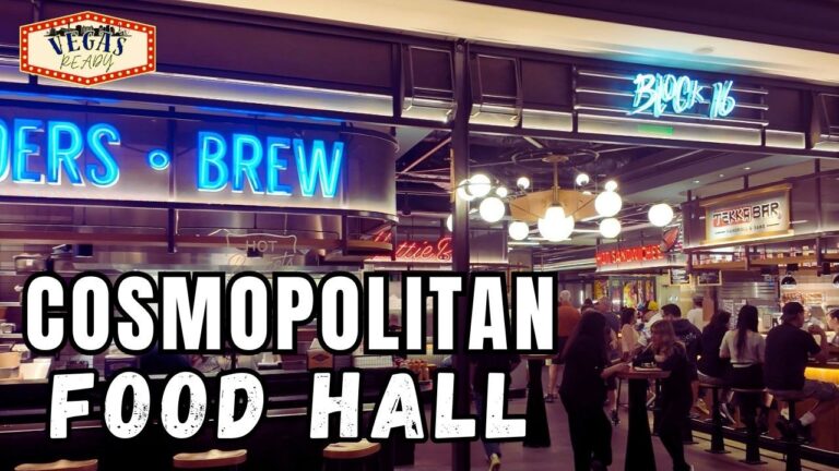 What’s On The Menu At Block 16 Urban Food Hall Inside Las Vegas Cosmopolitan Resort?!?