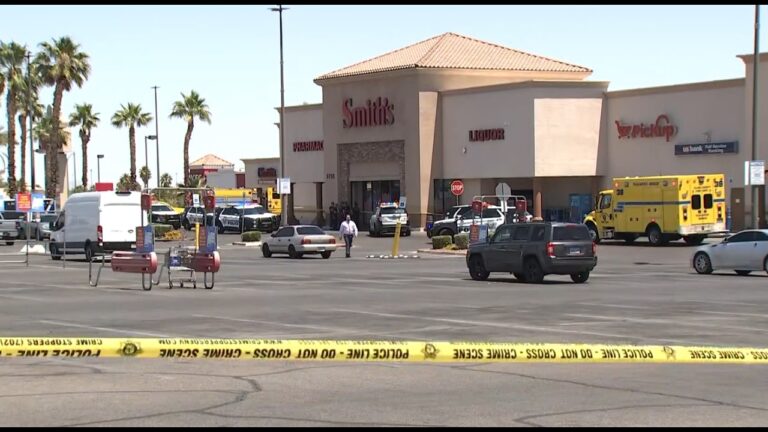Witness describes suspect takedown by citizens after Las Vegas grocery store shooting