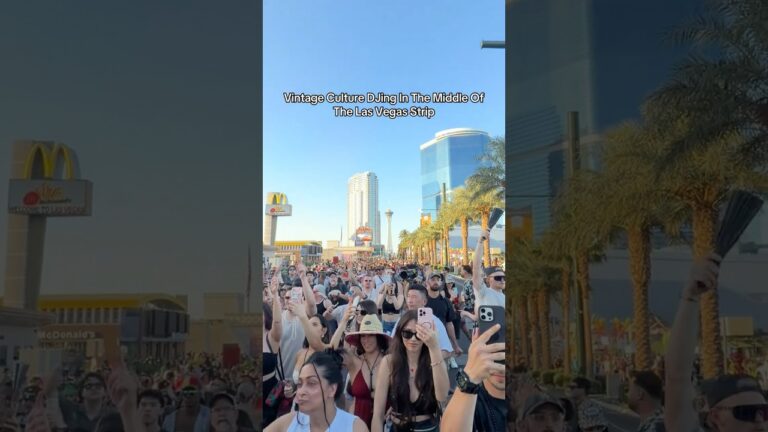 World Party Parade Las Vegas.Vintage Culture. #edc #edm #festival #techno #rave #electronicmusic