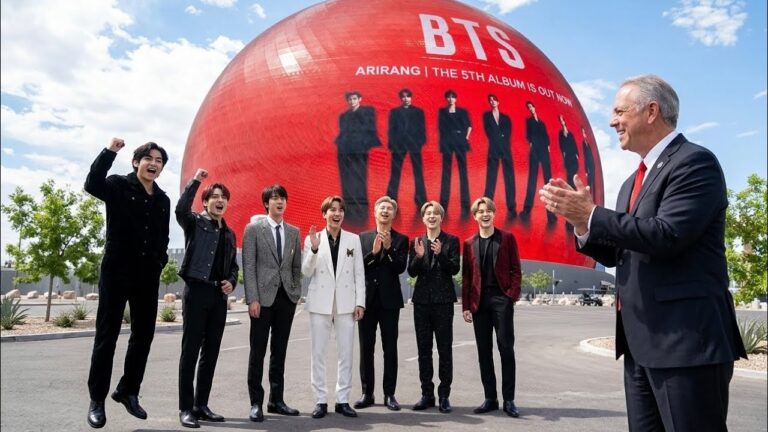 Wow, this is crazy! The government and residents of Las Vegas hosted BTS in such a grand manner!