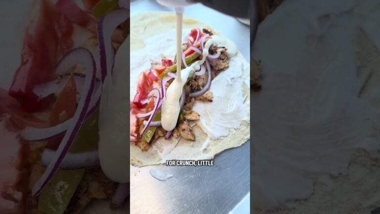 YaBaBa Shawarma at Red Rock Resort in Las Vegas Pop Up Street Food Event Steak or chicken delicious