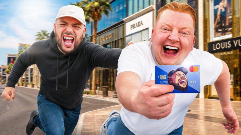 Yordi Op De Vlucht Met Mijn Creditcard in Las Vegas  | Swipers #1