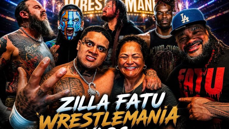 Zilla Fatu Takesover Wrestlemania in Las Vegas