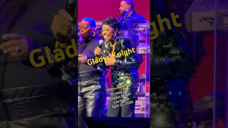 #gladysknight #concert #entertainer #vegas #lasvegas #music #show #motown