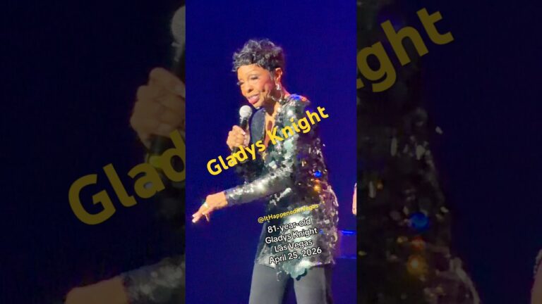 #gladysknight #concert #vegas #music #lasvegas #entertainer #motown