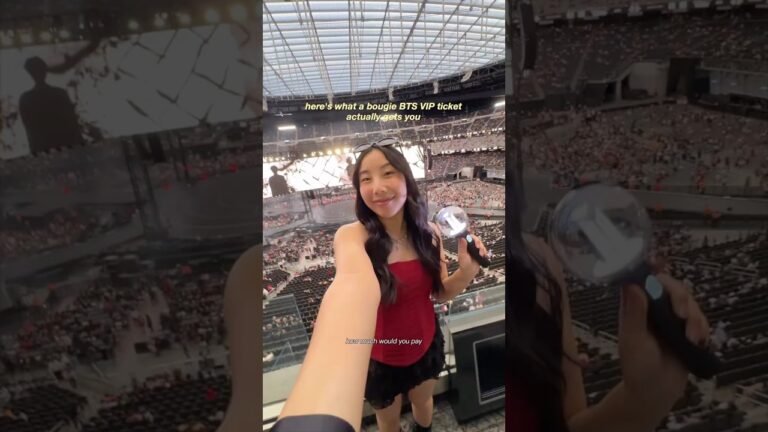 how much we paid for a luxury BTS experience in Las Vegas!