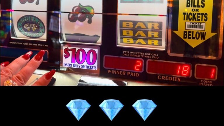 $100 old school slots in Vegas (June 6)