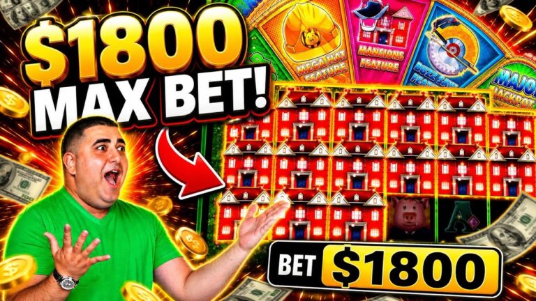 🔴$1,800 Max Bet MEGA JACKPOT Live From Venetian Las Vegas