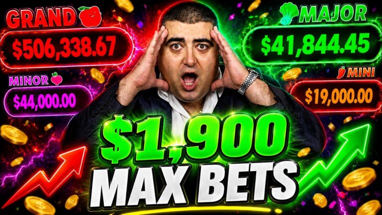 $1,900 Max Bet & EPIC JACKPOT On High Limit Slot In Las Vegas