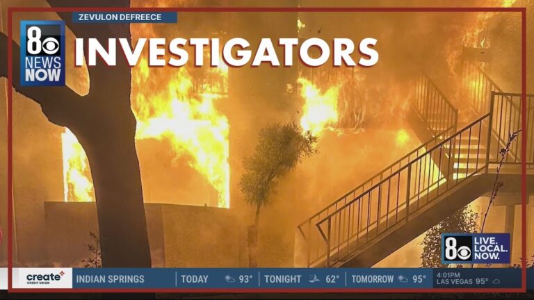 2 children in critical condition following east Las Vegas valley apartment fire